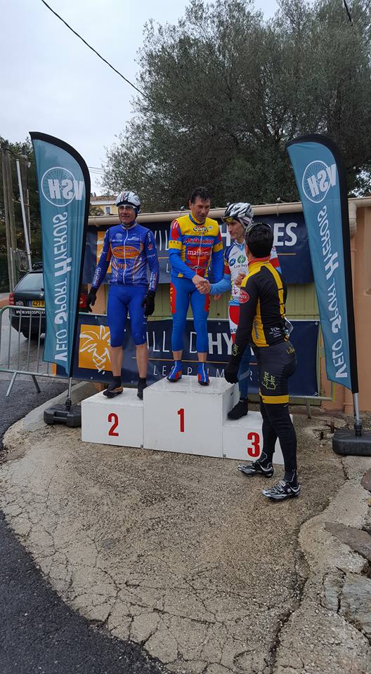 Jacques sur le podium